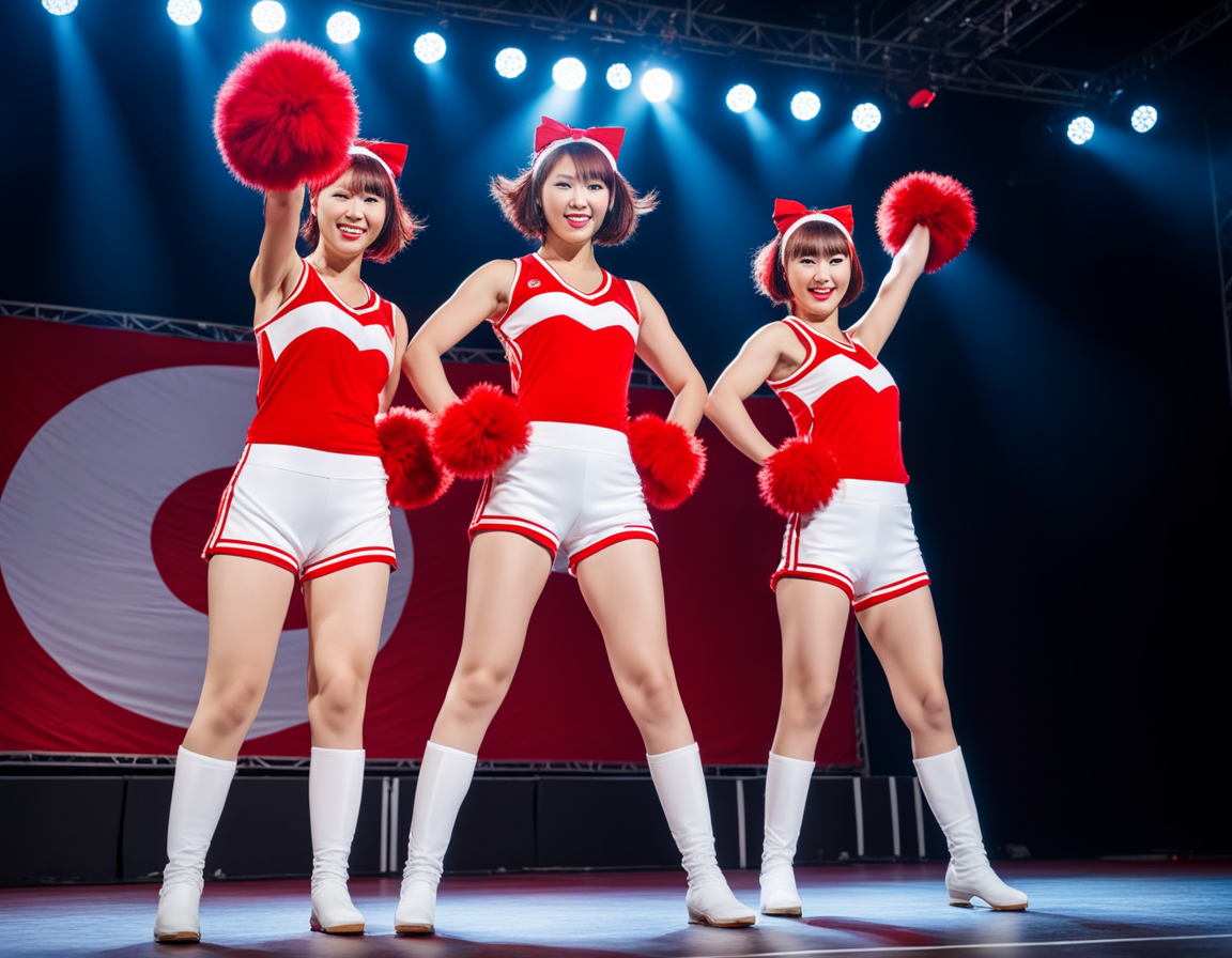 best quality, realistic, RAW photo, extremely detailed, full body, a tall Japanese voluptuous fluffy bob cut intelligent beautiful girl feeling anxious in the dark room at midnight, cool beauty, wearing ((white formal jacket)), ((dark green headbands)), ((dark green tanktops with a large open chest area)) tucked in ((white tight silky hotpants)), ((white knee boots)).